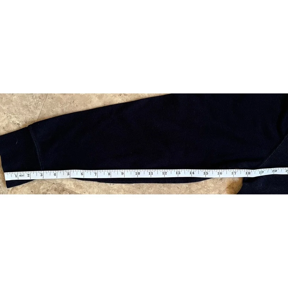 Polo Ralph Lauren Mens XL Navy Blue Waffle Knit Thermal Long Sleeve Shirt‎ Pony
